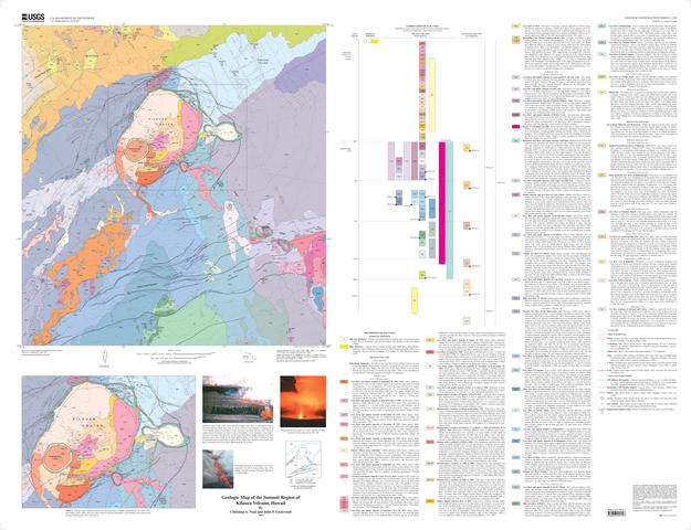 2003 Kilauea Summit Region Geologic Map