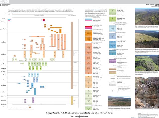 2019 Mauna Loa Central-Southeast Flank Geologic Map Key