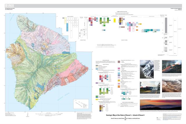 2021 Hawai'i Island Geologic Map